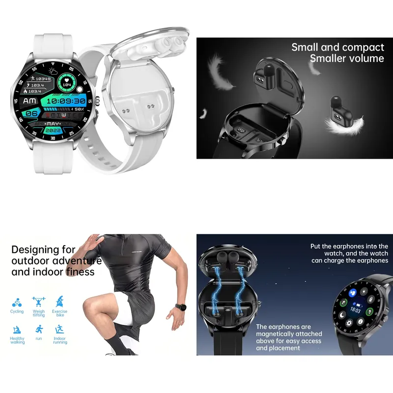 Watch Smartwatch - Smartwatch OEM Amoled 1.43'' con auricolari