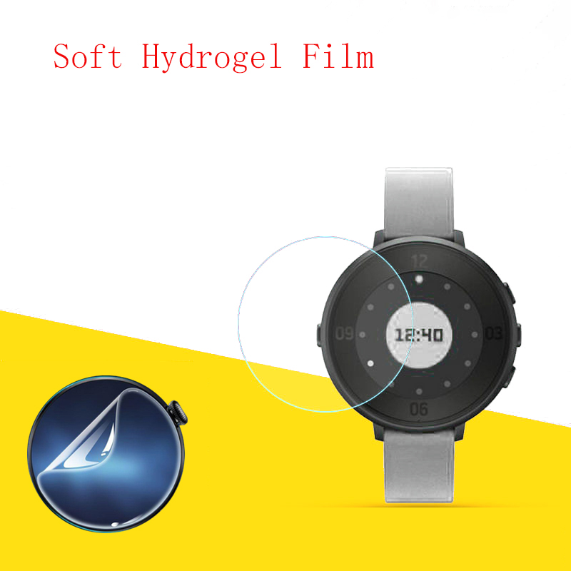 Smartwatch Pebble Watches - Pellicola morbida idrogel trasparente HD trasparente