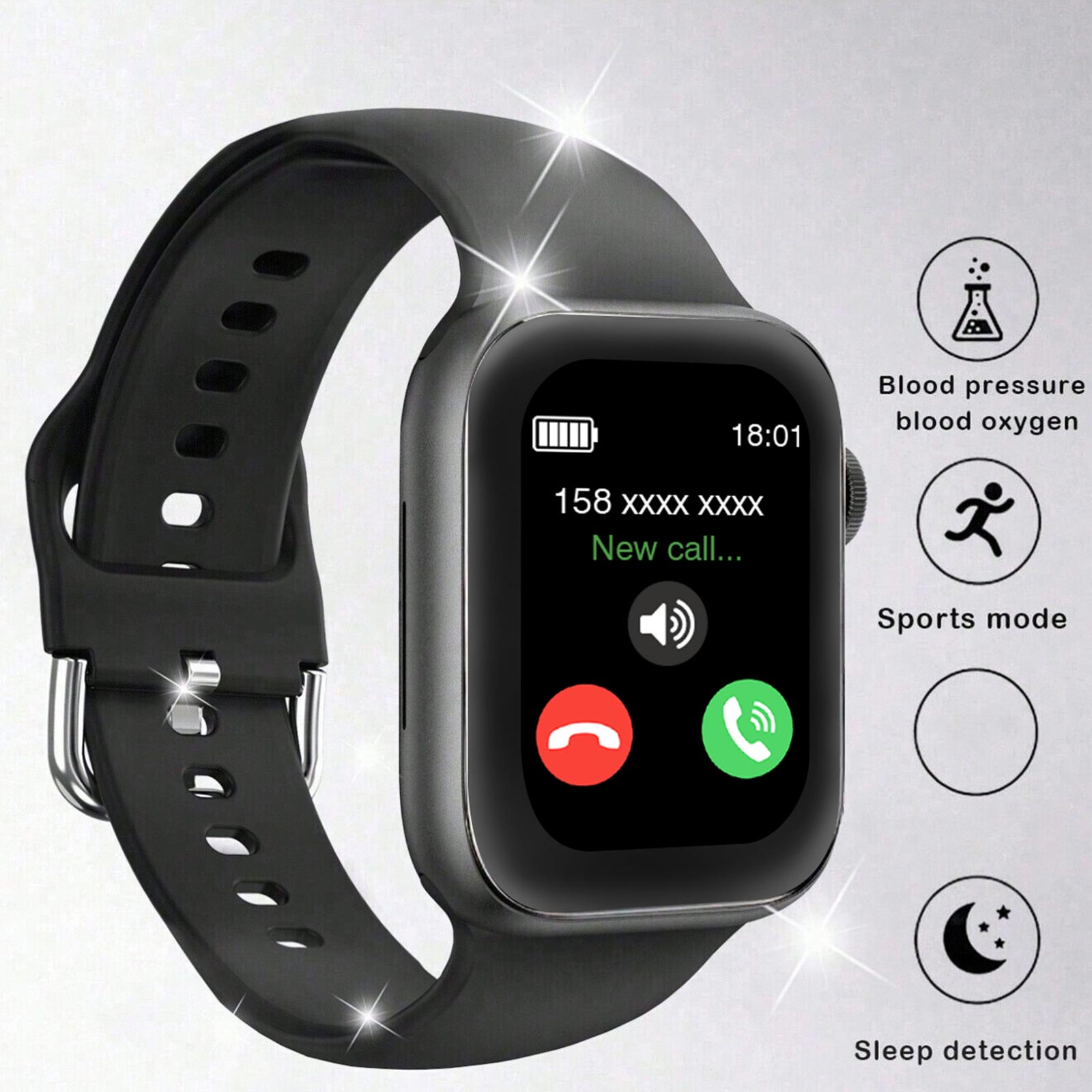 Smartwatch Iphone Watches For Women - Smart Watch, Chiamata/Dial wireless, Modalità multi-sport,