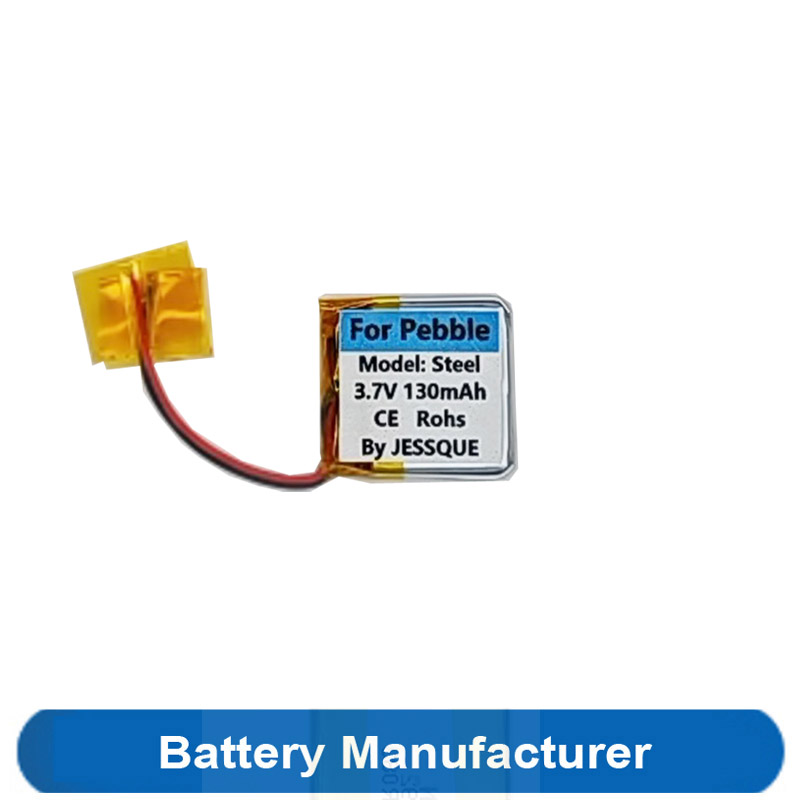 Smartwatch Pebble Watches - Batteria di ricambio ricaricabile da 130