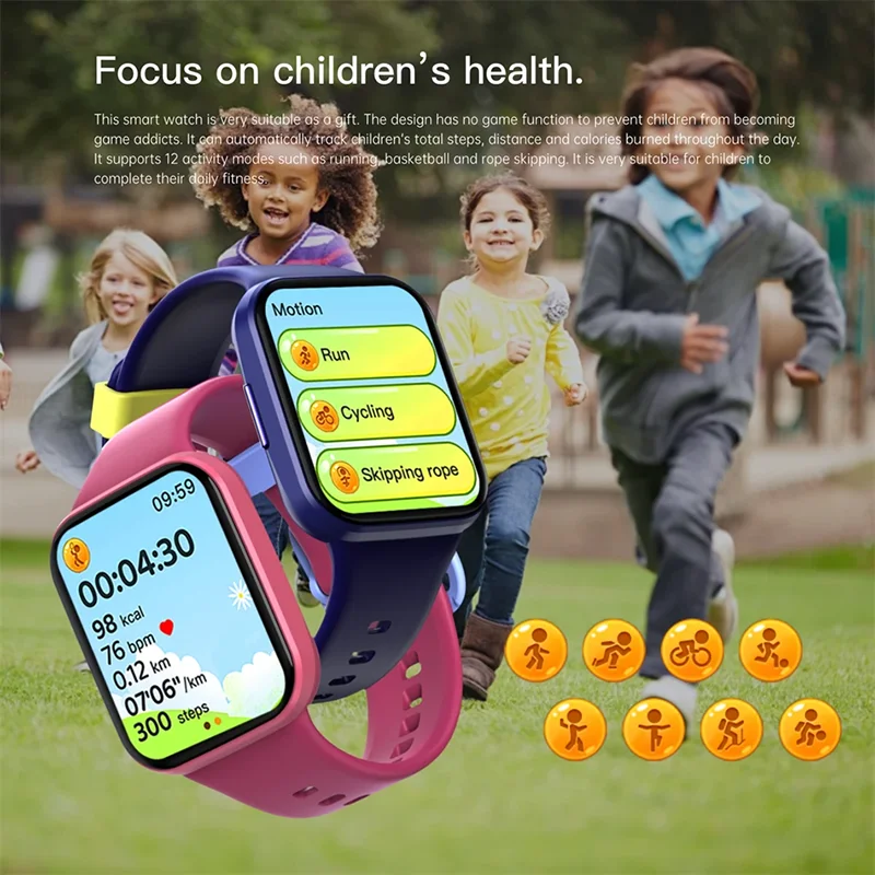 Smartwatch Watches Birthday Gift For Boys - Orologi intelligenti educativi Bambini Ragazzo Orologio