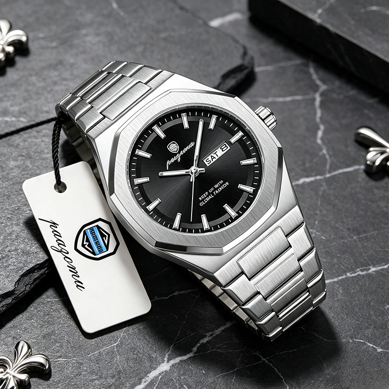 Smartwatch Watches Best Gift For Men - PAAZOMU Orologio da uomo casual di