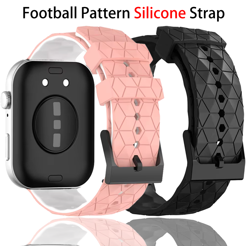 Replacement Watch Bracelet - Cinturino in silicone con motivo a