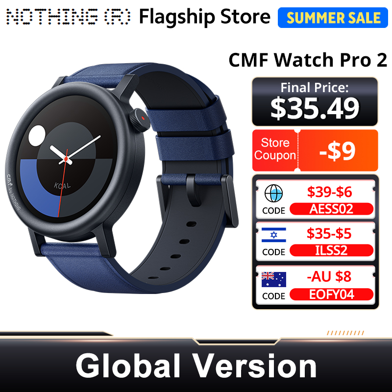 CMF by Nothing Watch Pro 2 Ver - Timex Watches Smartwatch recensione e prezzo