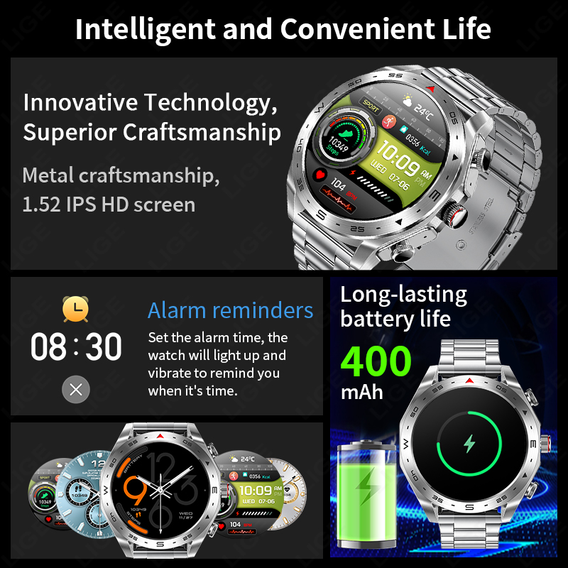 Auricolari TWS LIGE, Cuffie Bl - Smartwatch Noise Watches For Women recensione e prezzo