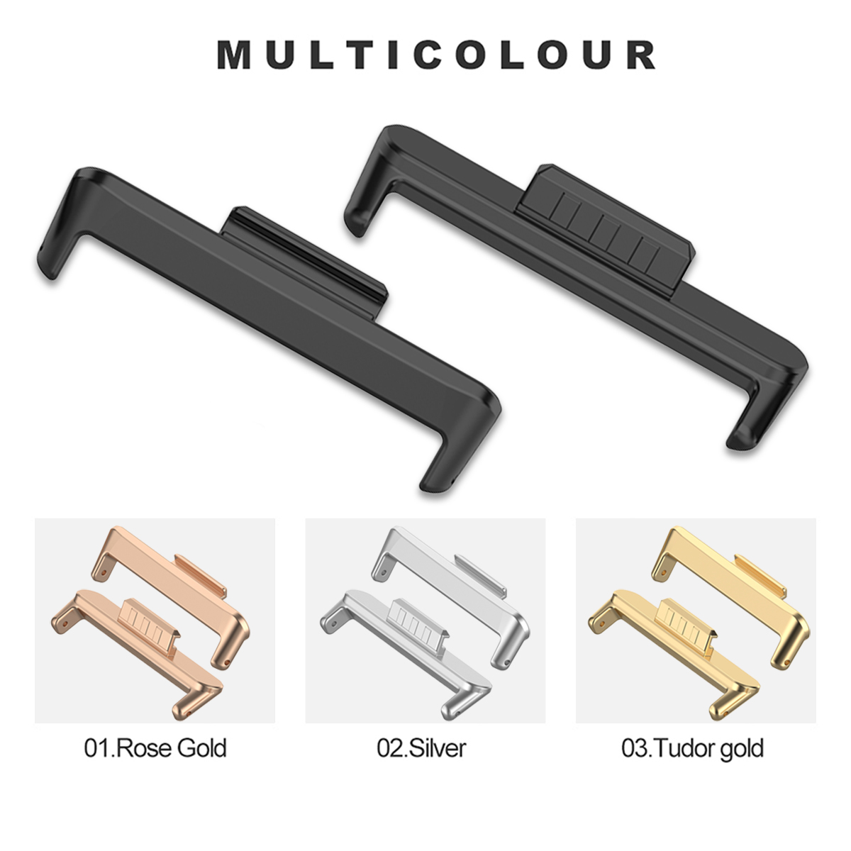 1 Paio di Connettori Metallici - Replacement Watch Bracelet recensione e prezzo