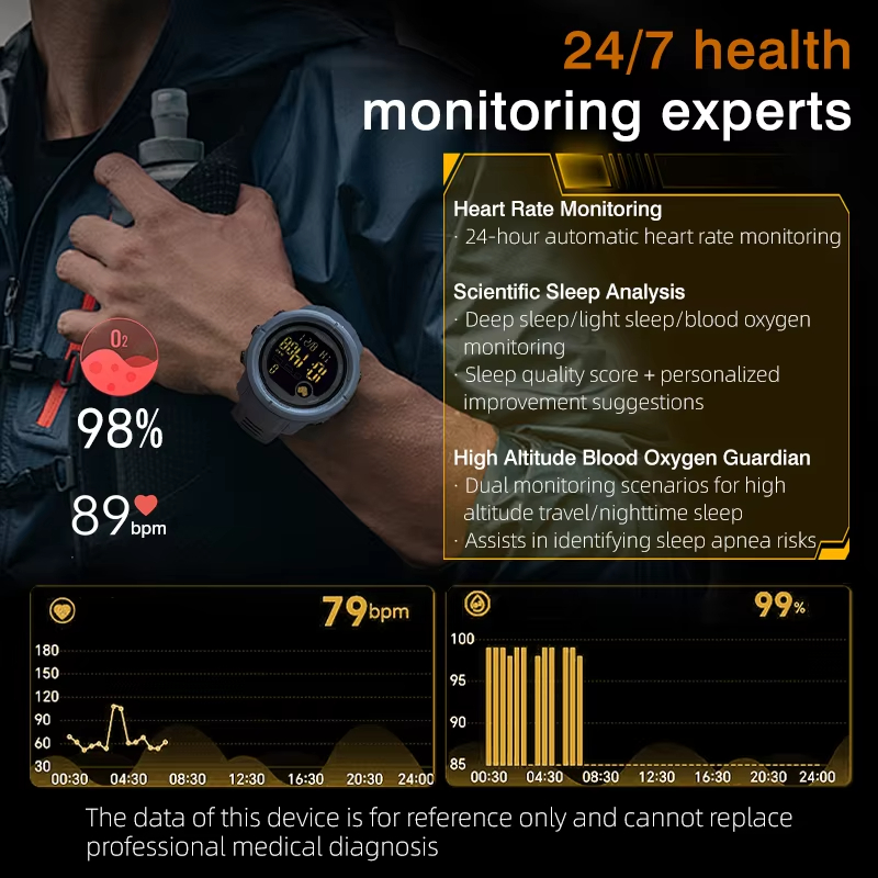 NORTH EDGE NUOVO MARS 5 Orolog - Smartwatch Military Watches For Men recensione e prezzo
