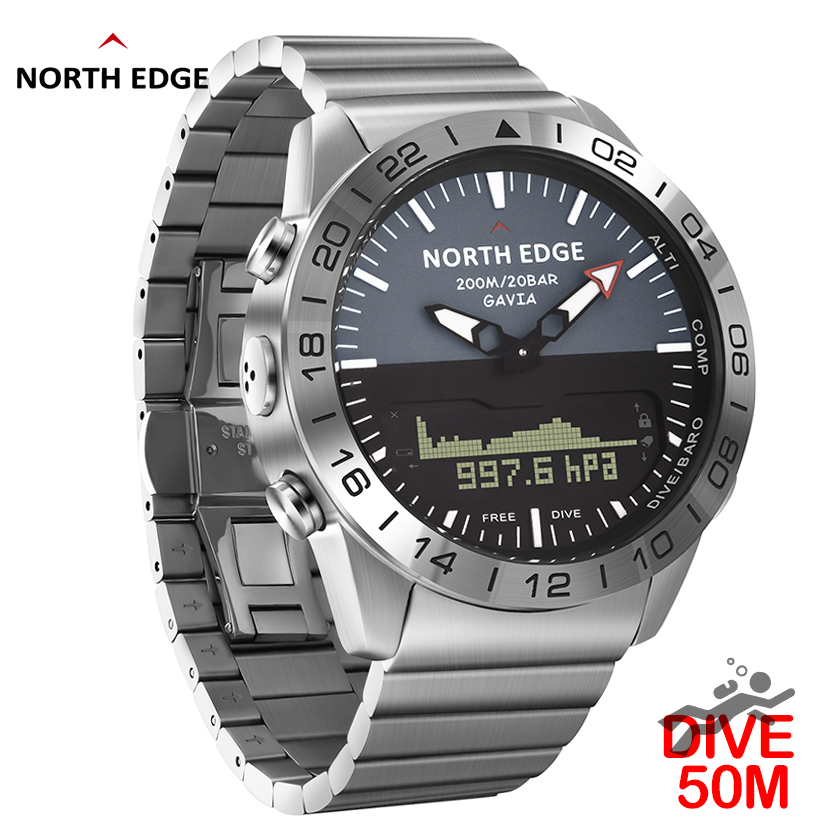 NORTH EDGE Orologio Subacqueo  - Smartwatch Military Watches For Men recensione e prezzo