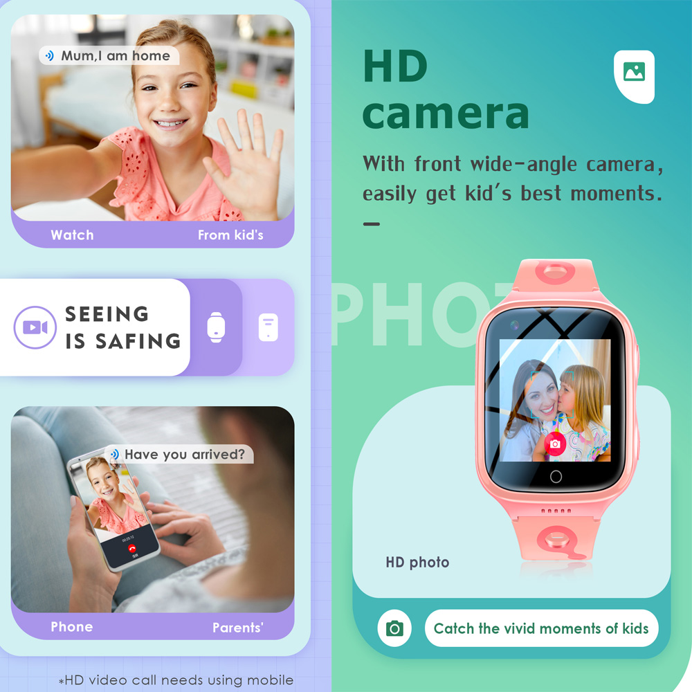 Hot 4G Kids Smartwatch 1000 Ma - Smartwatch Digital Watches For Girls recensione e prezzo