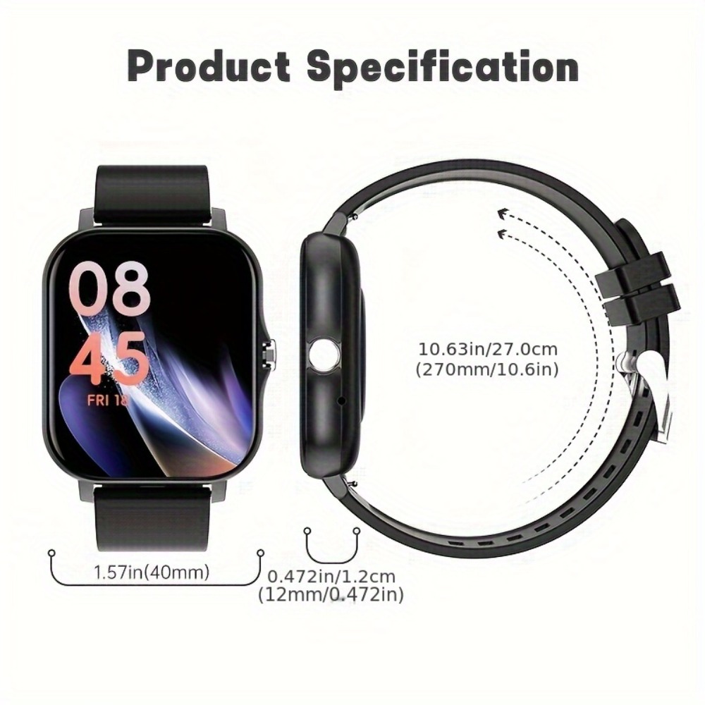 Supporta testi Contatore di ca - Smartwatch Stylish Watches For Women recensione e prezzo