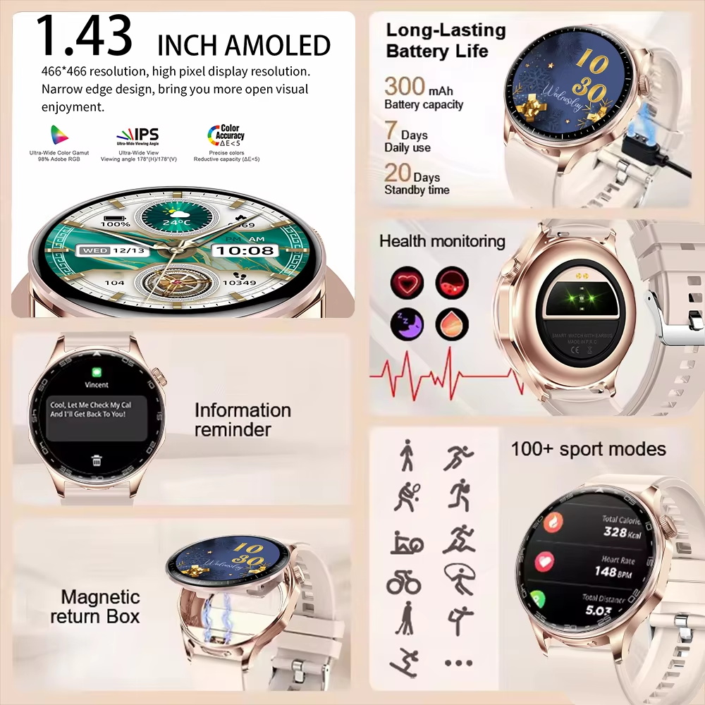 2 in 1 TWS auricolare Smart Wa - Smartwatch Noise Watches For Women recensione e prezzo