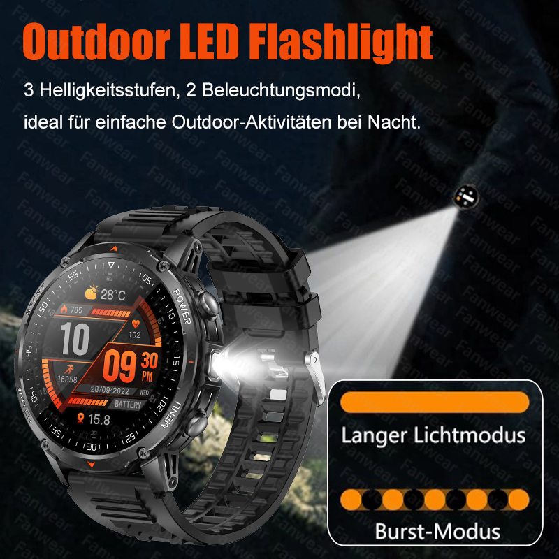 Fanwear Nuovo Orologio Smart M - Smartwatch Military Watches For Men recensione e prezzo