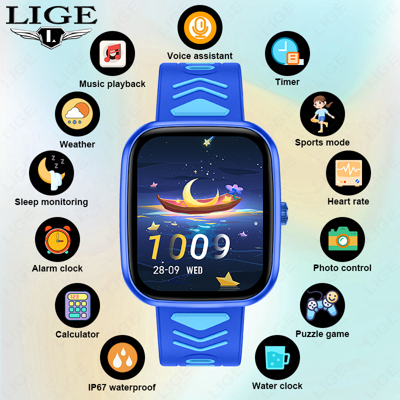 Smartwatch per Bambini LIGE, I - Smartwatch Watches Birthday Gift For Boys recensione e prezzo