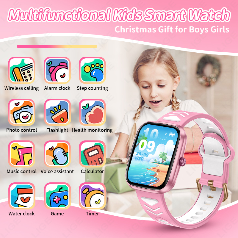 LIGE Nuovo Smartwatch Impermea - Smartwatch Digital Watches For Girls recensione e prezzo