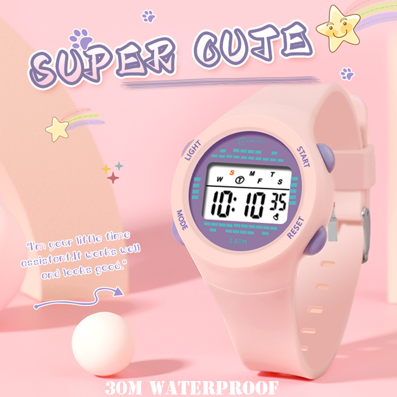 Orologio elettronico per bambi - Smartwatch Digital Watches For Girls recensione e prezzo