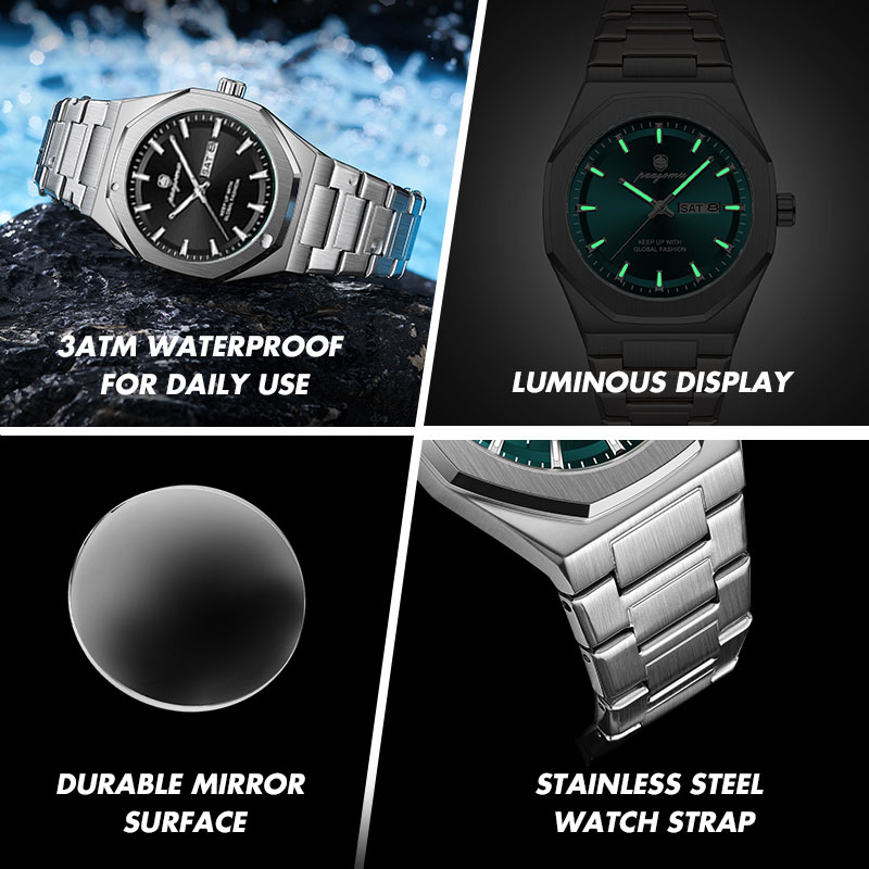PAAZOMU Orologio da uomo casua - Smartwatch Watches Best Gift For Men recensione e prezzo