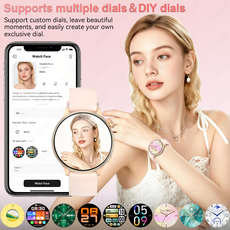 LIGE Elegante Smartwatch Roton - Smartwatch Stylish Watches For Women recensione e prezzo