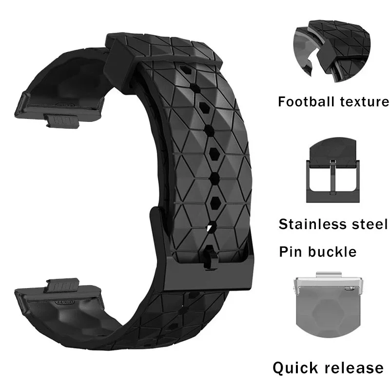Cinturino in silicone con moti - Replacement Watch Bracelet recensione e prezzo