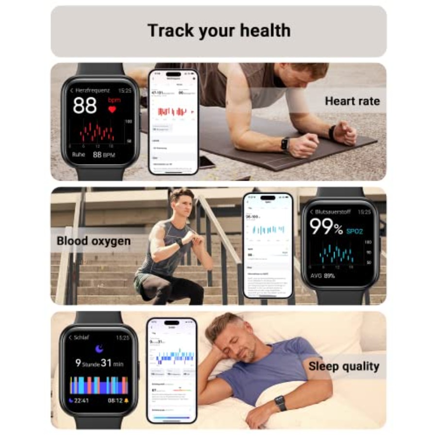 Smartwatch per Uomo/Donna Andr - Smartwatch Iphone Watches For Women recensione e prezzo